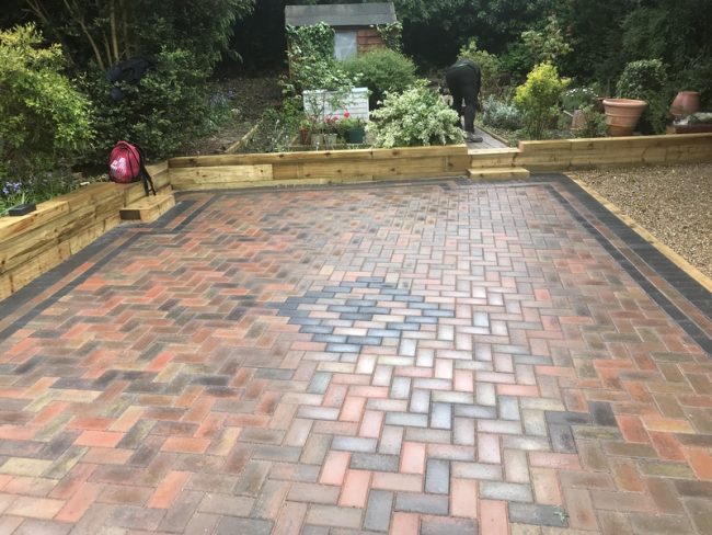 block paving project kent 18