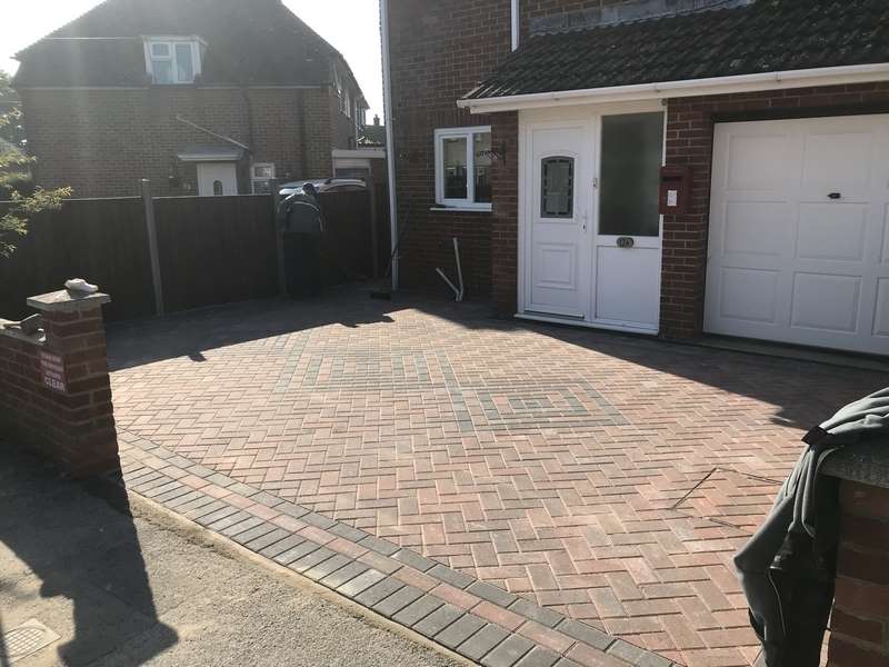 lancashire block paving driveway project 15