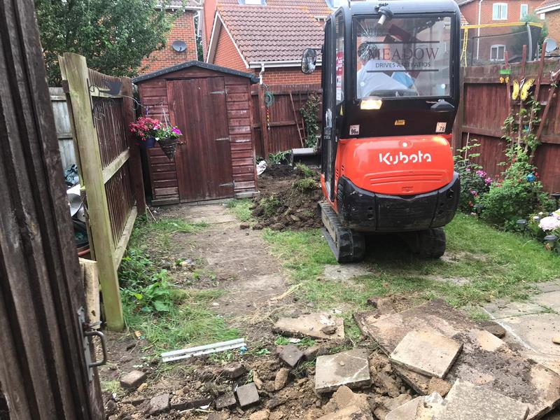 block paving garden project lancashire 20