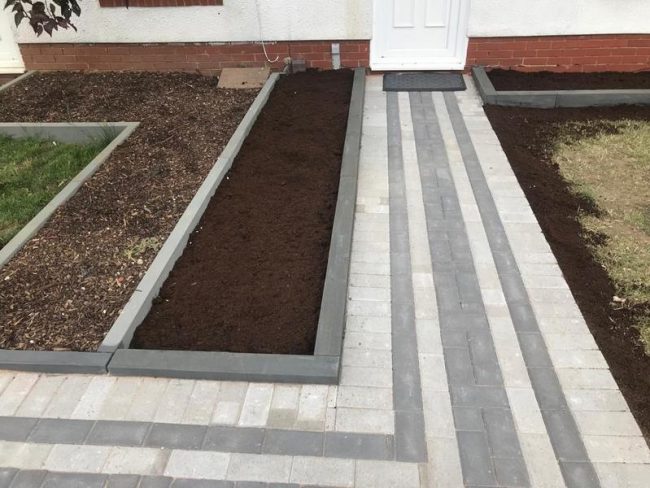 kent front garden block paving 01
