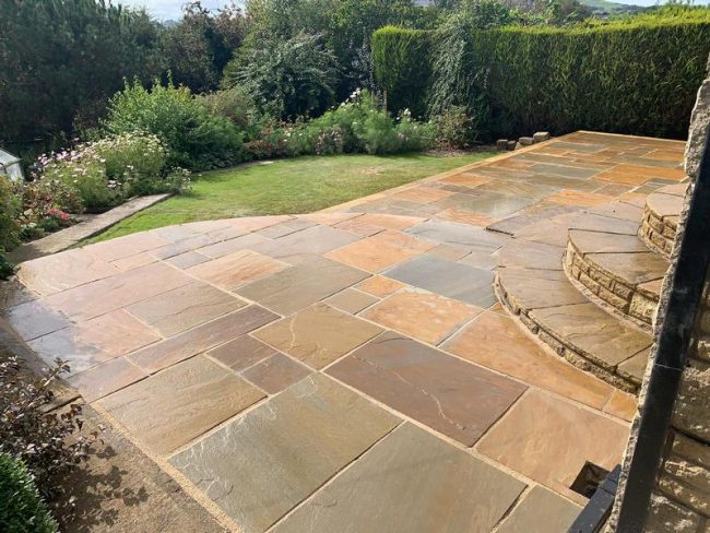 sandstone patio bury 19