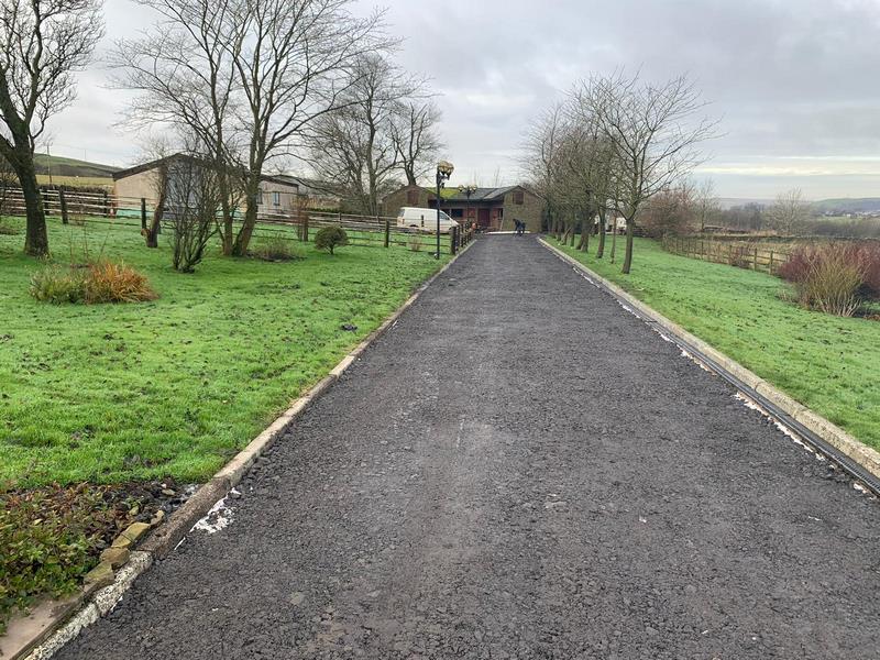 gravel driveway 12