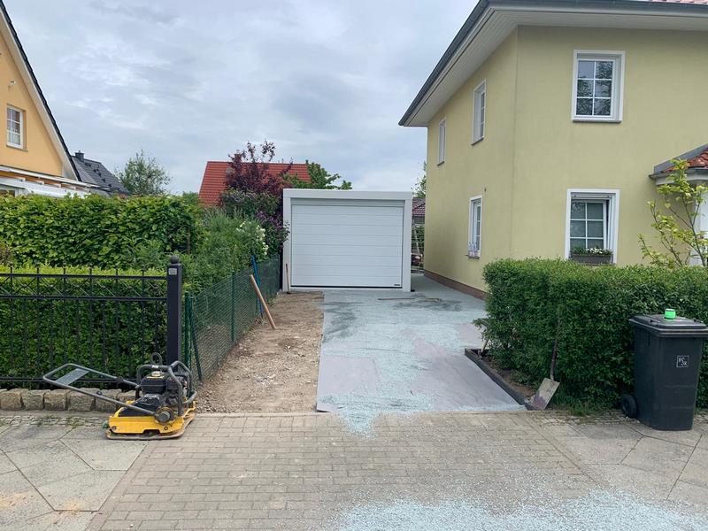 burnley front driveway block paving 16