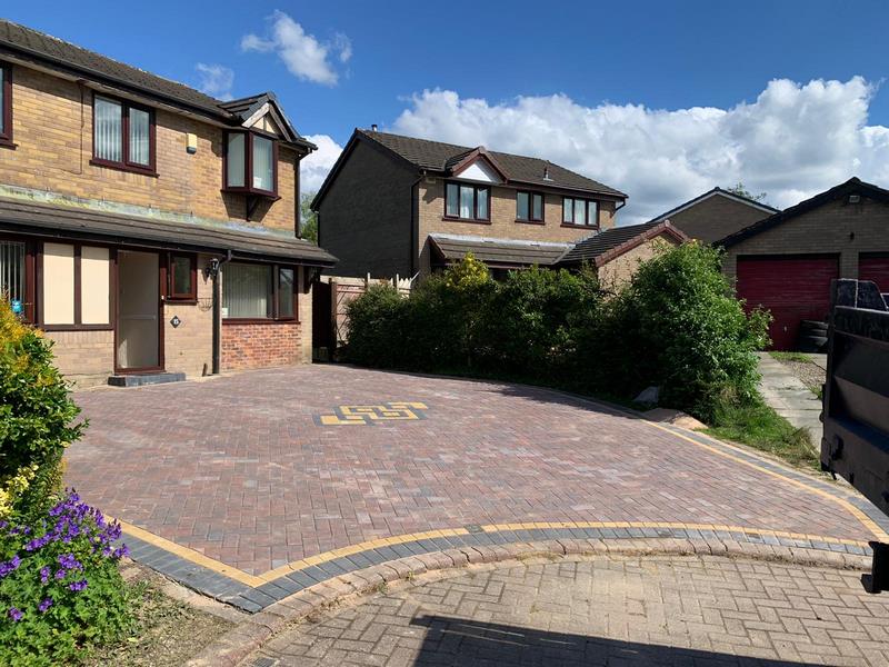 large burnley driveway block paving 05