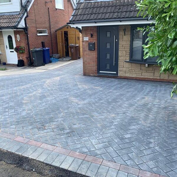 side front block paving project 11