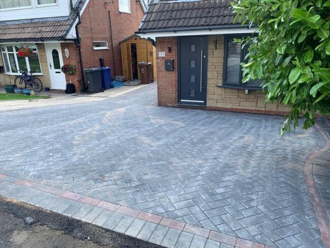 side front block paving project 11