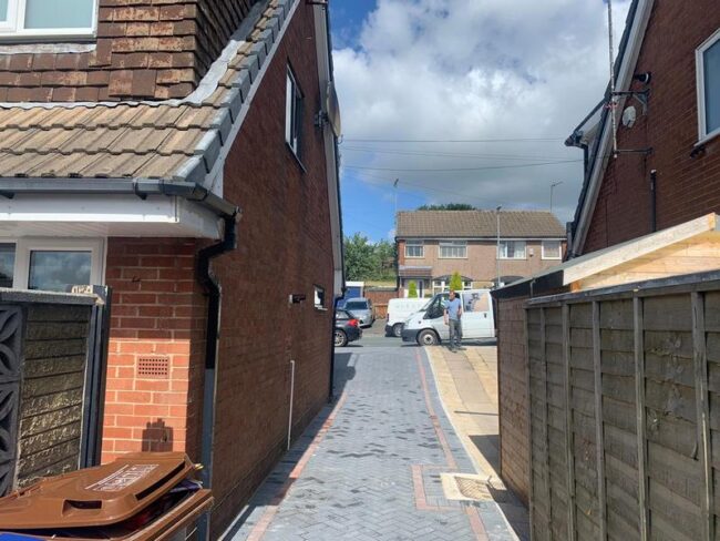 small side of house block paving 02