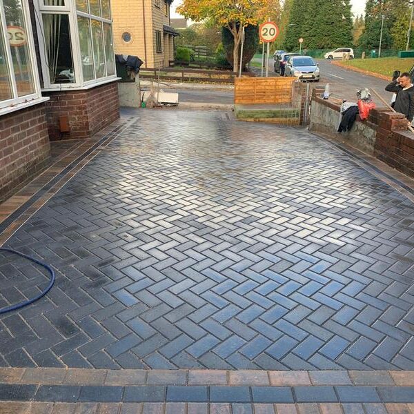 burnley block paving front garden 05