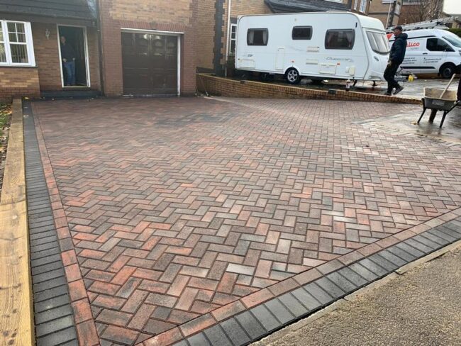 lancashire bury block paved driveway 08
