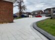 block paving front driveway back patio 16