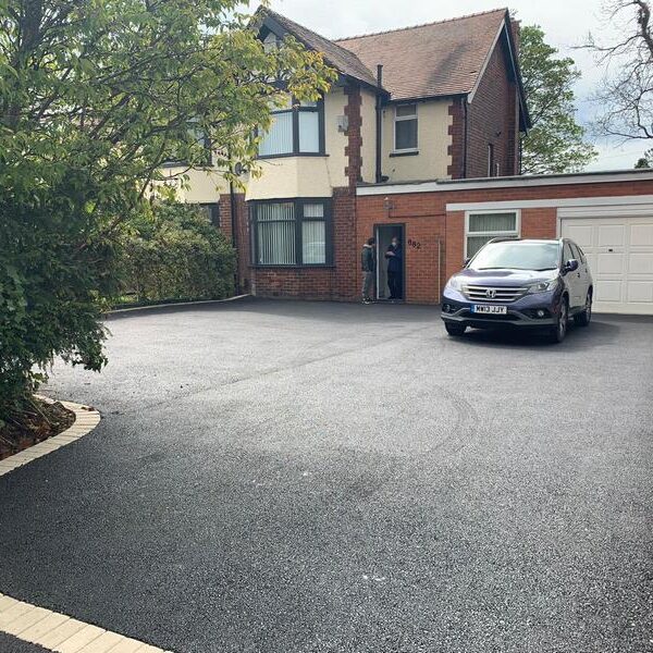 tarmac driveway soakaway drainage bury 11