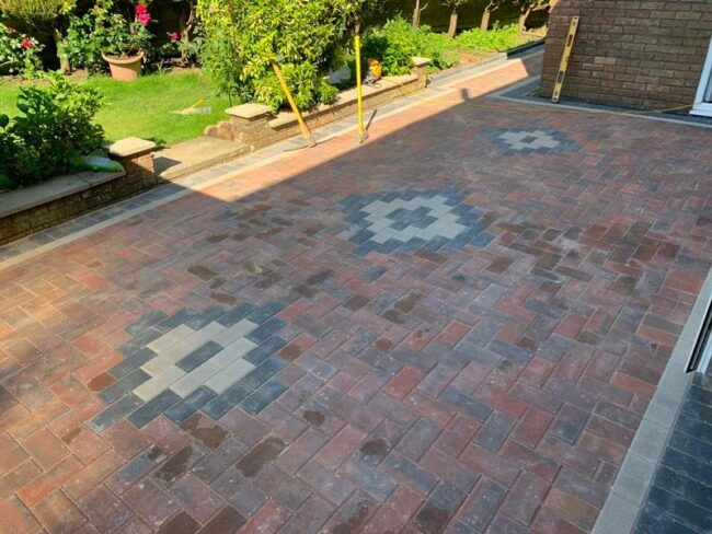 burnley block paving front back garden25