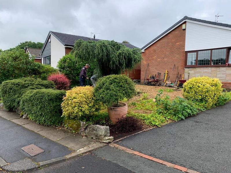 small front garden landscaping lancashire10