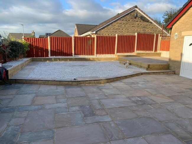 block paving driveway garden patio lancashire 05