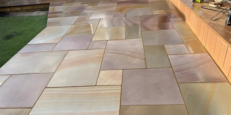 accrington sandstone block paving 06