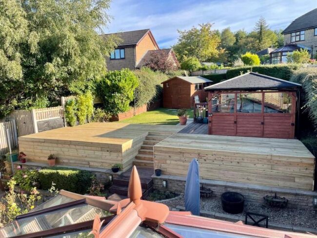 garden decking landscaping bury 01, patio or decking