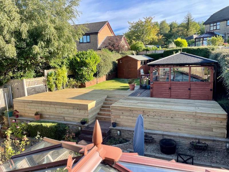 garden decking landscaping bury 01, patio or decking