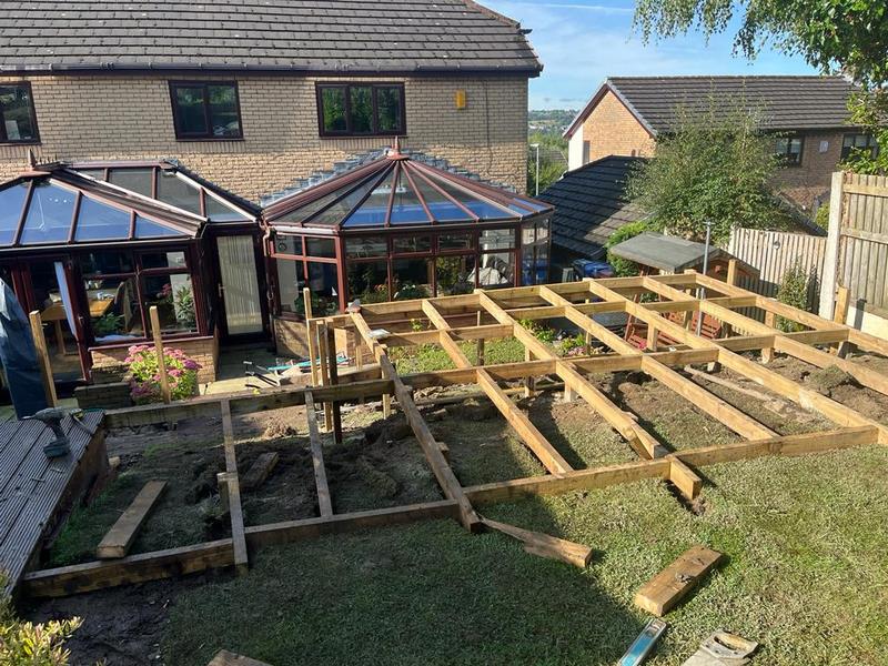 garden decking landscaping bury 07