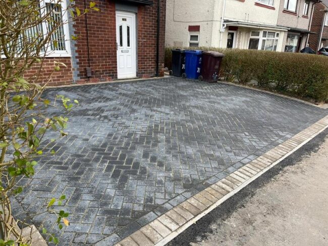 burnley block paved driveway project 06