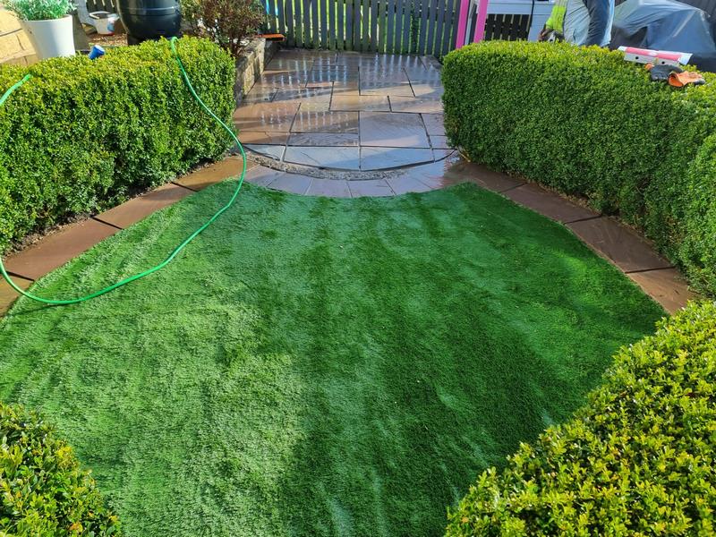 sandstone paving artificial grass burnley 01