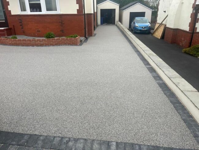 large resin driveway burnley 35