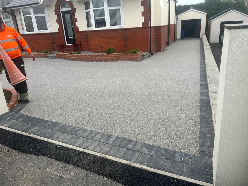 large resin driveway burnley 37