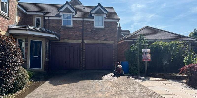 driveway extension patio project 07