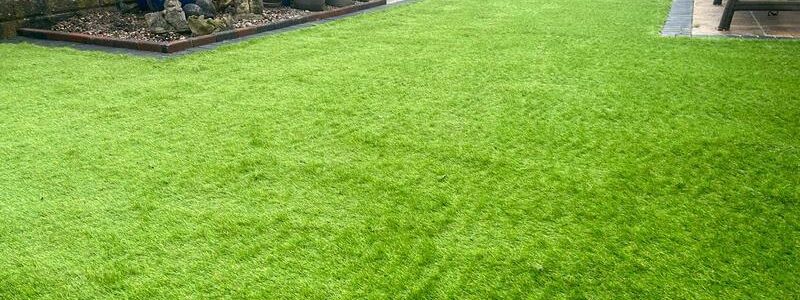 burnley block paved driveway artifical grass garden 14
