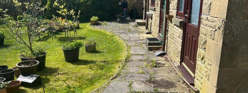 block paving sandstone patio full house hardscaping 0004