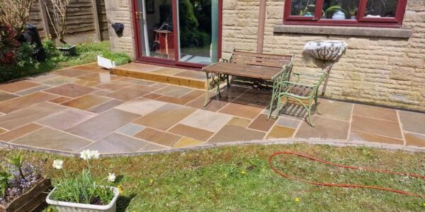 block paving sandstone patio full house hardscaping 0022 block paving sandstone patio full house hardscaping 0022