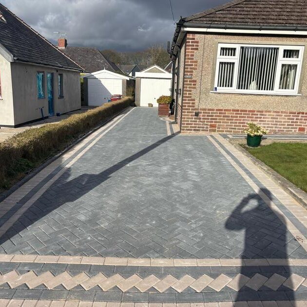 burnley block paved driveway project 23