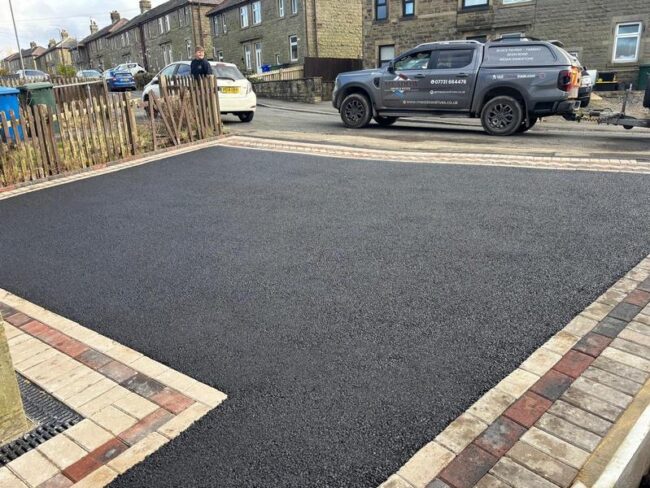 tarmac driveway block paved border rossendale 03 tarmac driveway block paved border rossendale 03