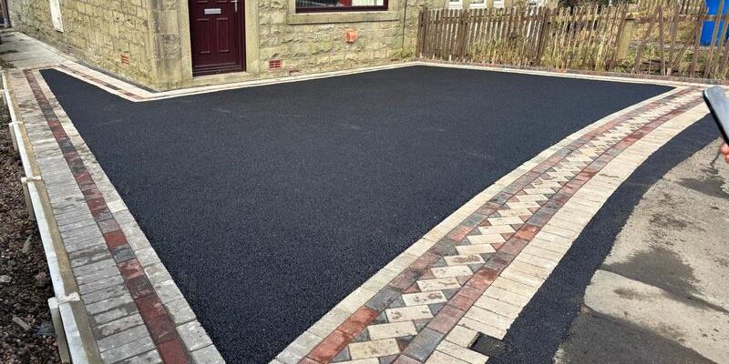 tarmac driveway block paved border rossendale 08