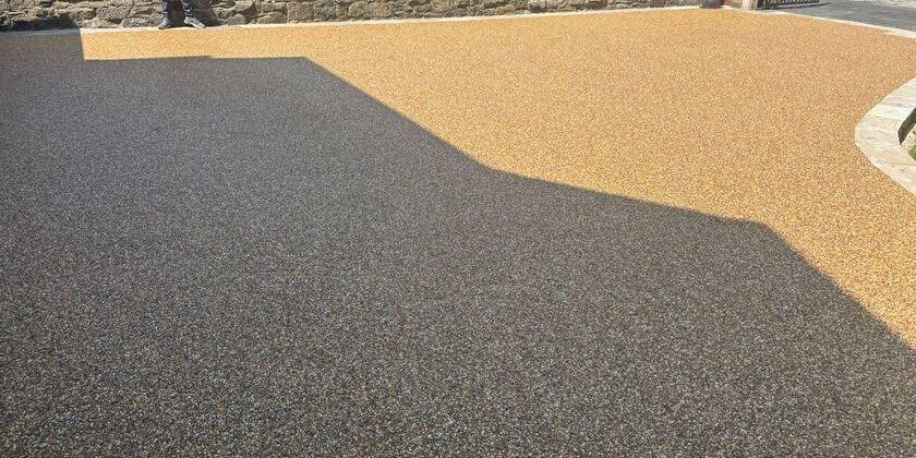 accrington detached house resin bonded driveway 16