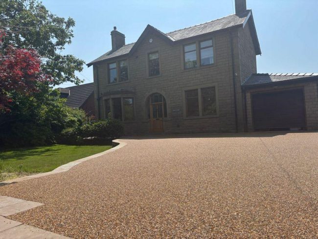 accrington detached house resin bonded driveway 20