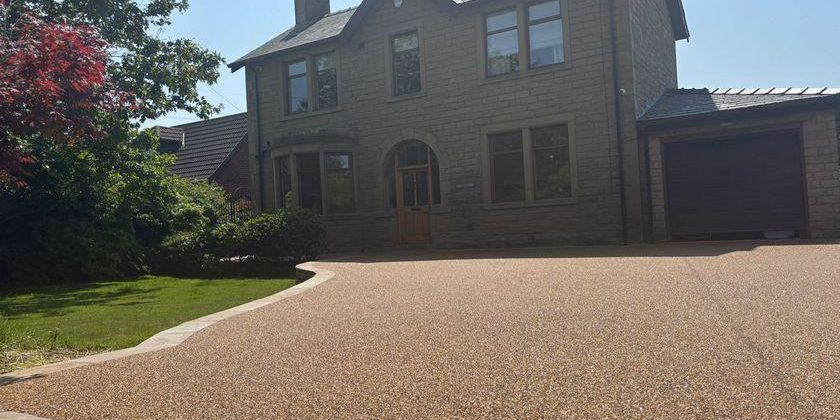 accrington detached house resin bonded driveway 20