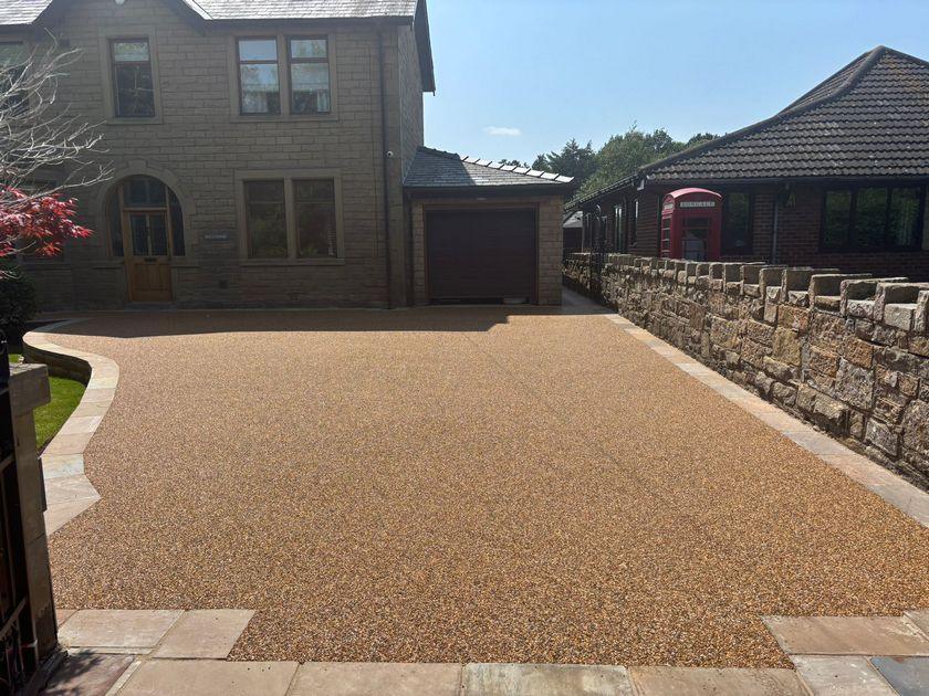 accrington detached house resin bonded driveway 21