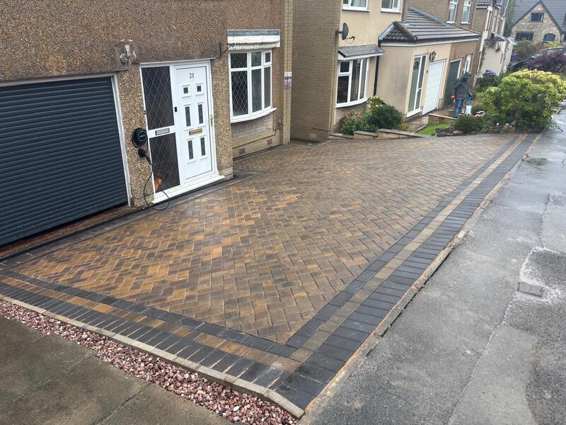 block paved driveway darwen 16
