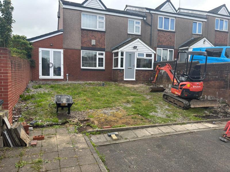 block paved driveway drainage step darwen 01
