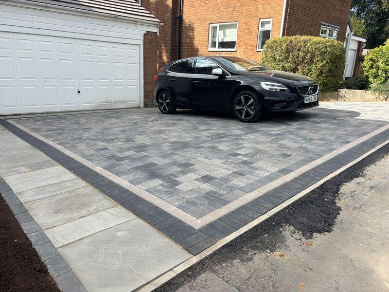 block paved driveway haslingden 38