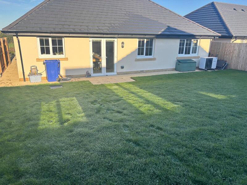 indian sandstone patio and front garden transformation burnley 01