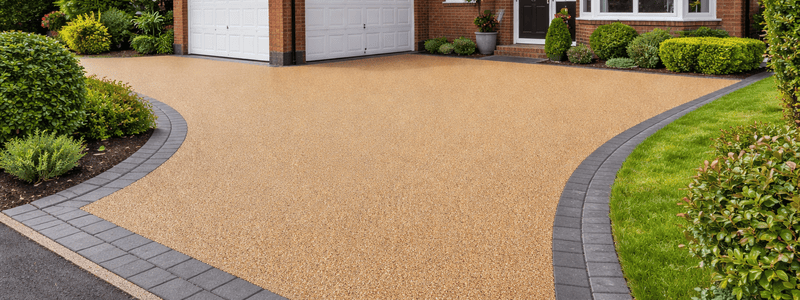 Resin Bound Driveway Installation at UK Home in Lancashire