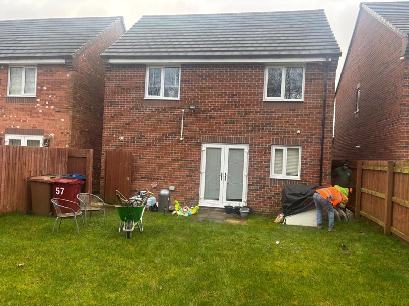 kandla grey indian sandstone patio haslingden 4