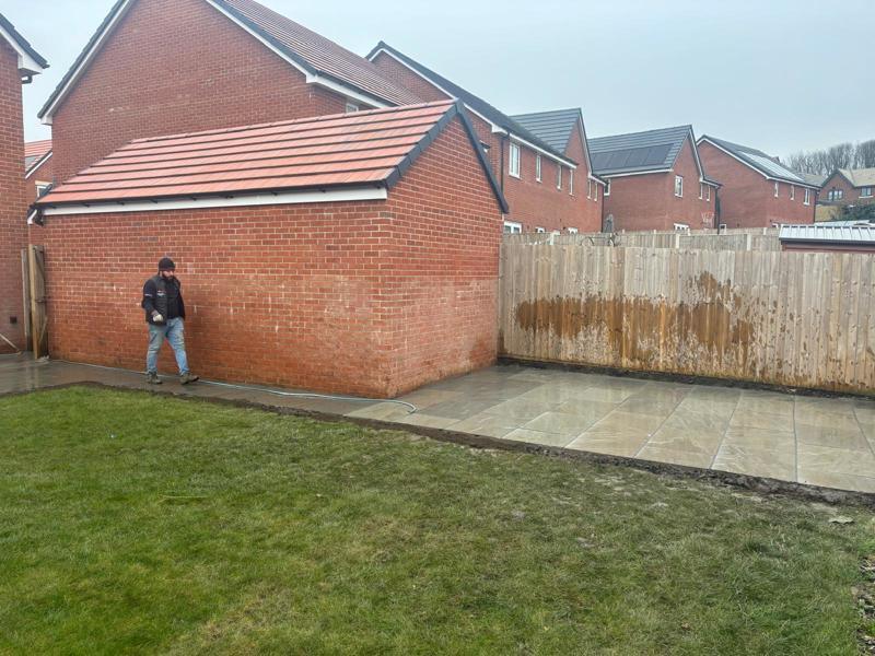 kandla indian sandstone patio darwen 1