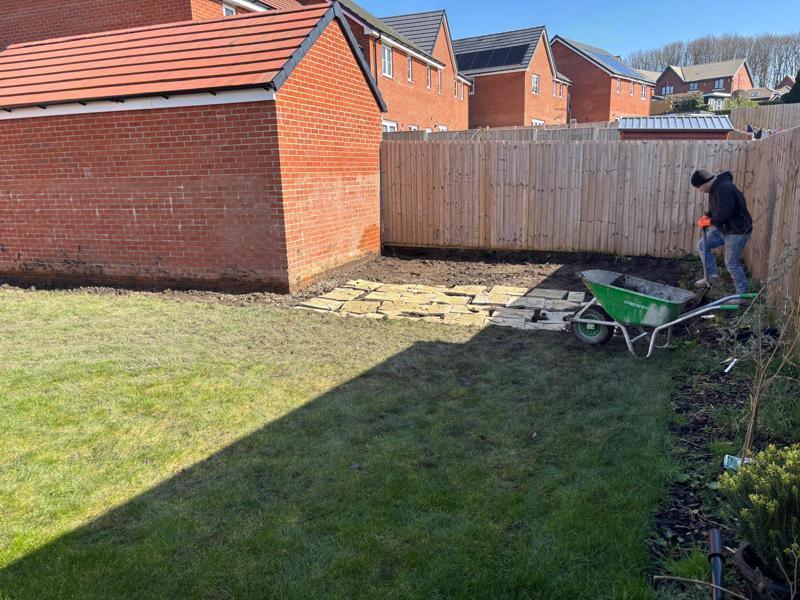 kandla indian sandstone patio darwen 10