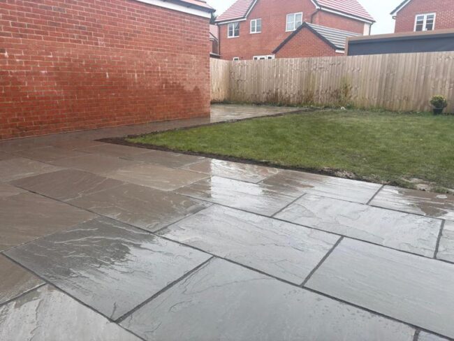 kandla indian sandstone patio darwen 12
