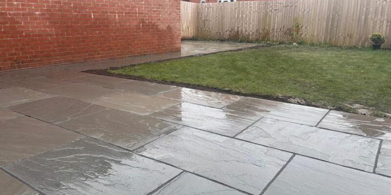 kandla indian sandstone patio darwen 12