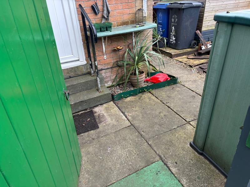 raj green indian sandstone patio blackburn 1