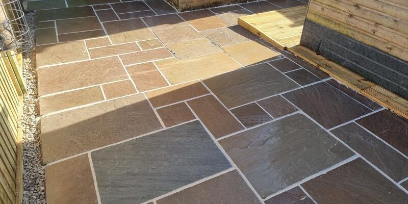 raj green indian sandstone patio blackburn 4
