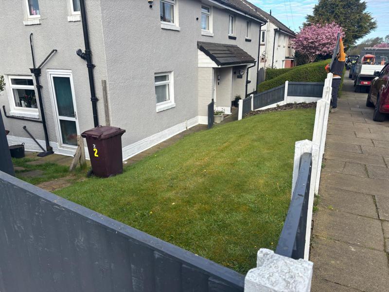 grey block paved driveway burnley 1